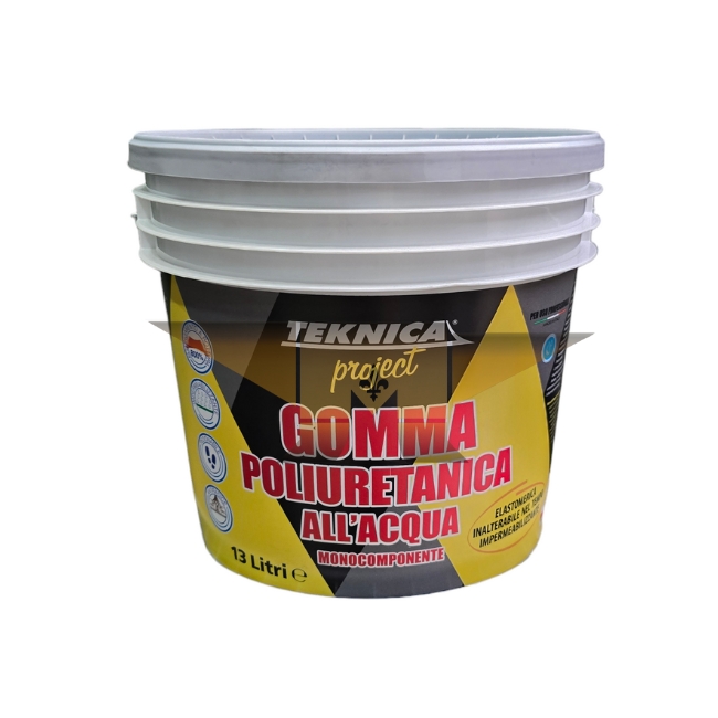 GOMMA POLIURETANICA ALL'ACQUA MONOCOMPONENTE TEKNICA