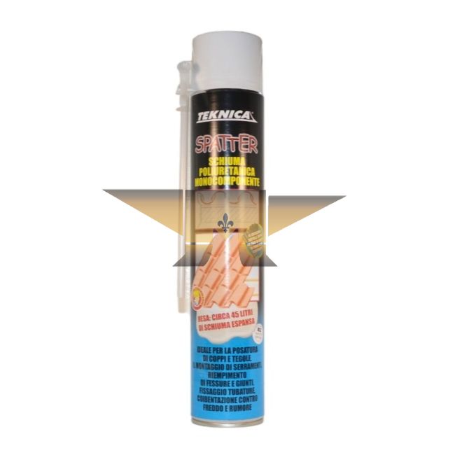 Schiuma Poliuretanica Monocomponente Splatter TEKNICA